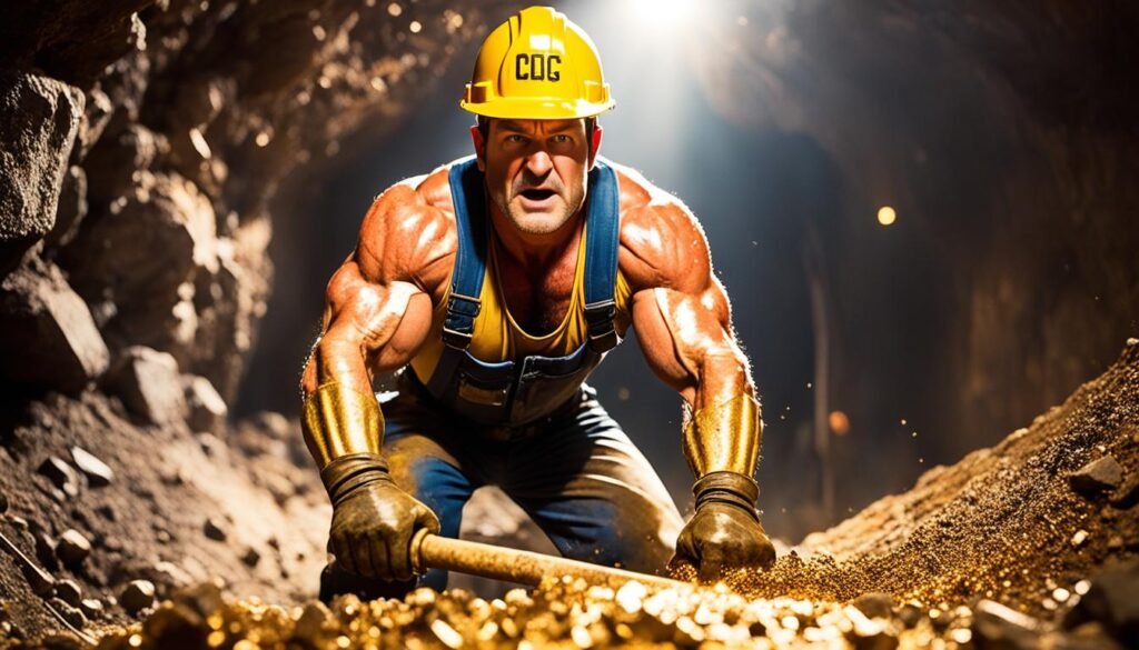 Freddy Dodge mining gold