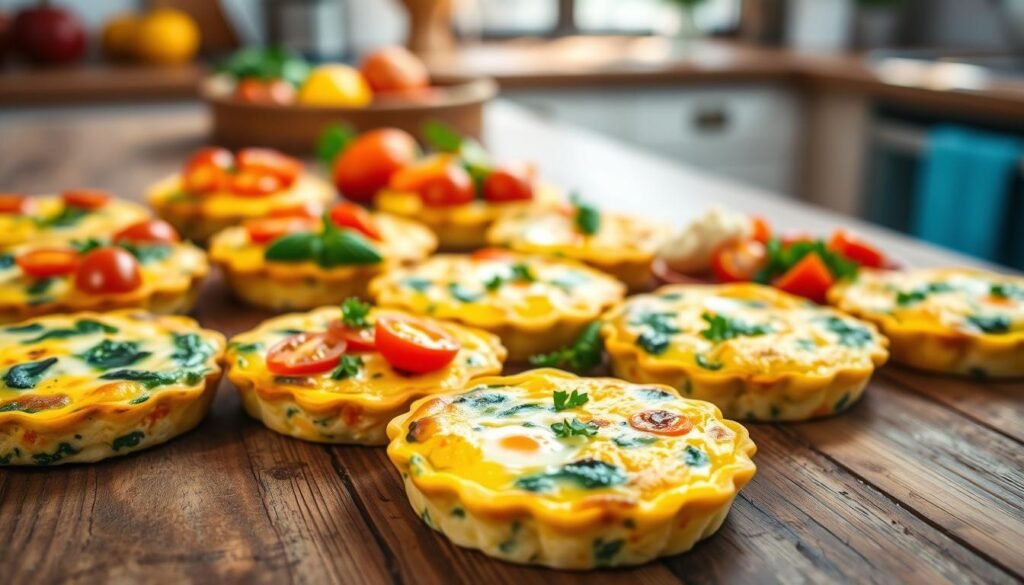mini frittatas