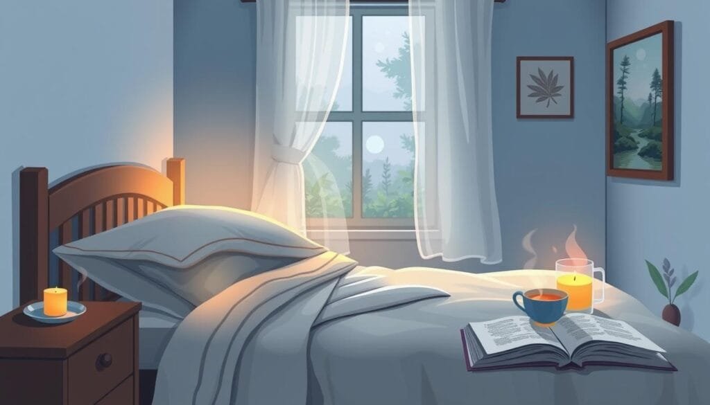 relaxing bedtime routine
