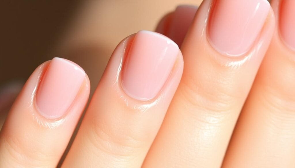 Healthy nail color
