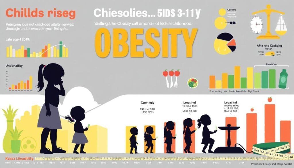 Statistics on childhood obesity trends