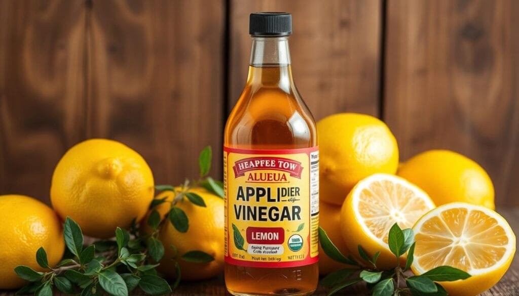 apple cider vinegar bottle