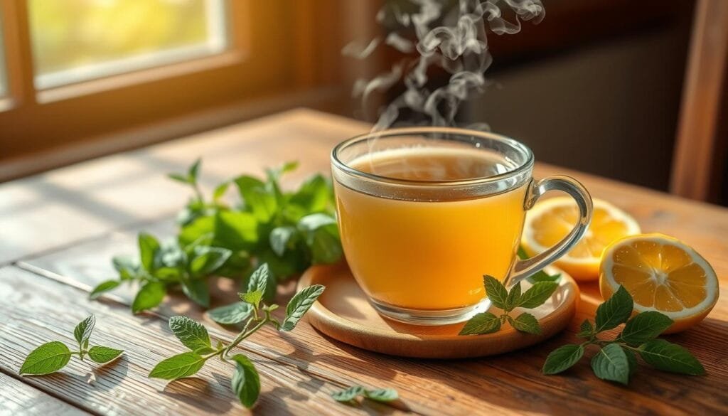 lemon balm tea